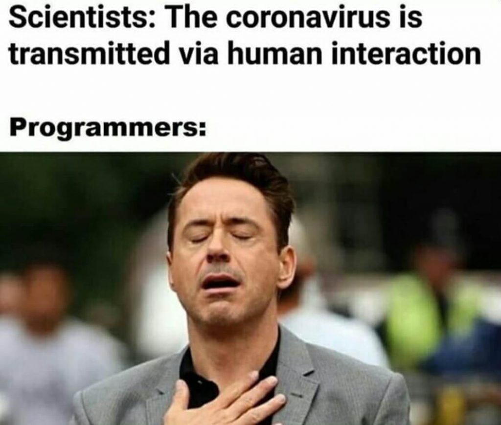 Coronavirus vs Programmer