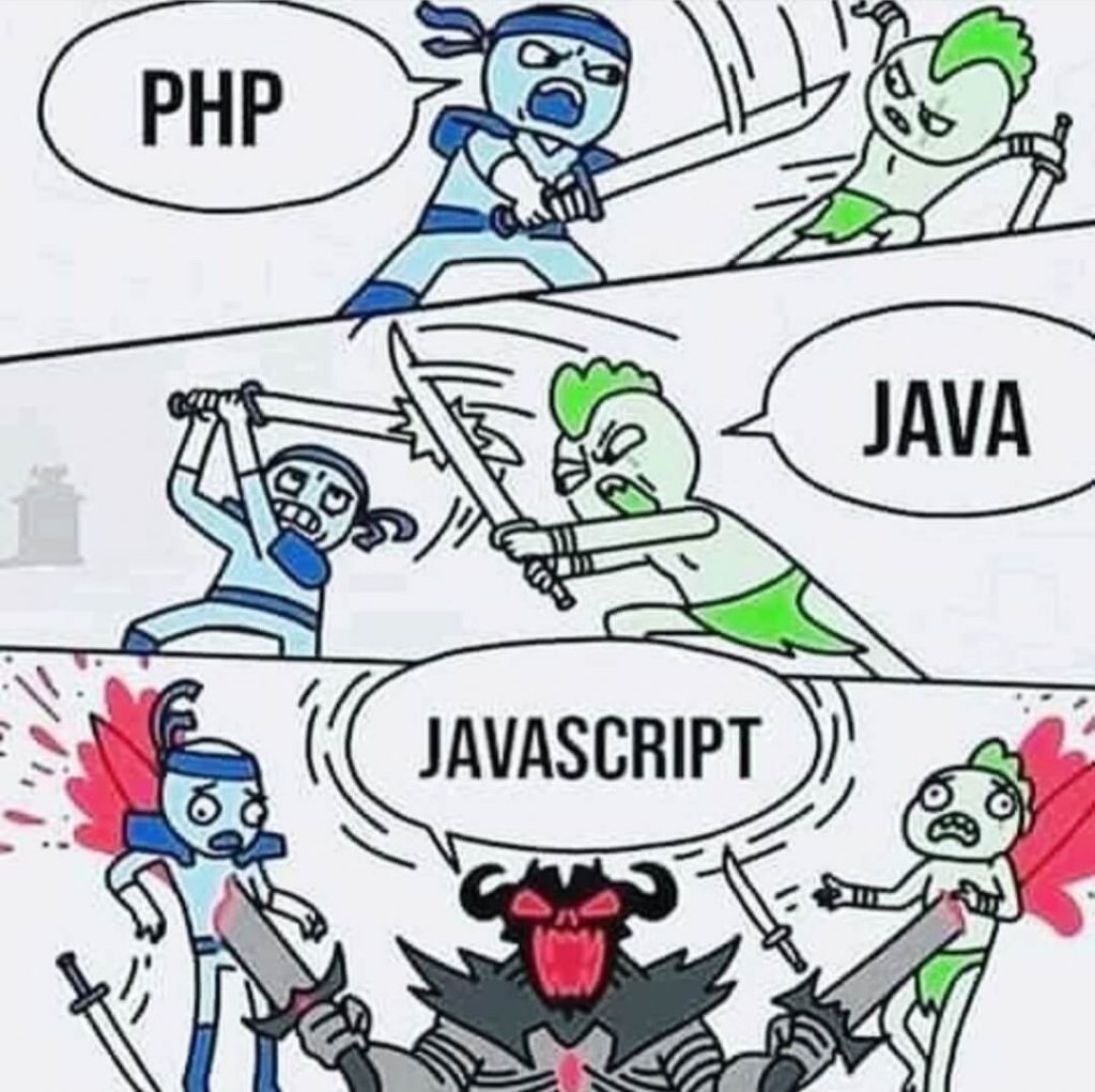 PHP vs Java vs JavaScript