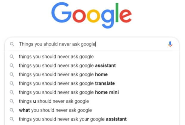 Things You Should Never Google