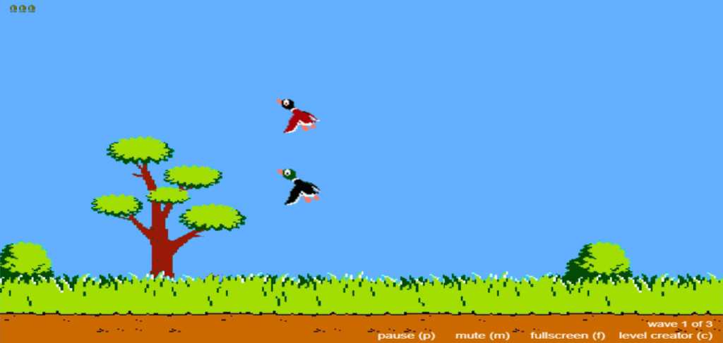 Duck Hunt - HTML Games with Source Code
